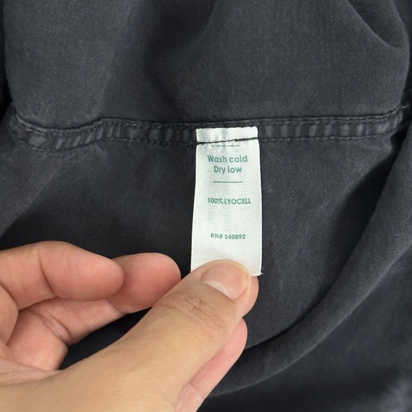 Marine Layer Valley XS Star Celestial Print Gray Button Down Shirt Top - Picture 14 of 14